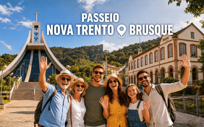 Santuário Santa Paulina + Brusque - Saida Balneário Camboriú - QUARTA/SÁBADO