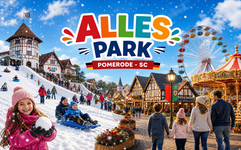 Alles Park em Pomerode: O guia completo do Parque Temático com Neve de Verdade